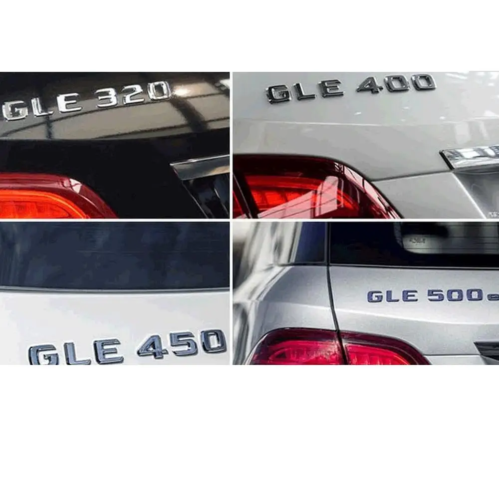 Значки с черными буквами в багажнике эмблемы для Mercedes Benz A C E G S SL GLS GLE CLS CLA Class AMG 4matic