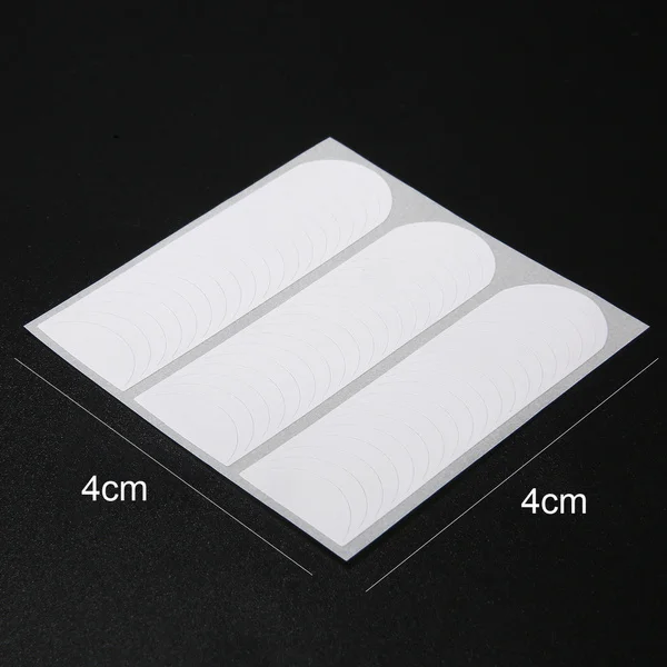 Description Picture 4 of item5 Sheets/Set 240 pcs New French Manicure Nail Art Tips Form Guide Stickers Nail Polish DIY Stencil Nail Art Accessories