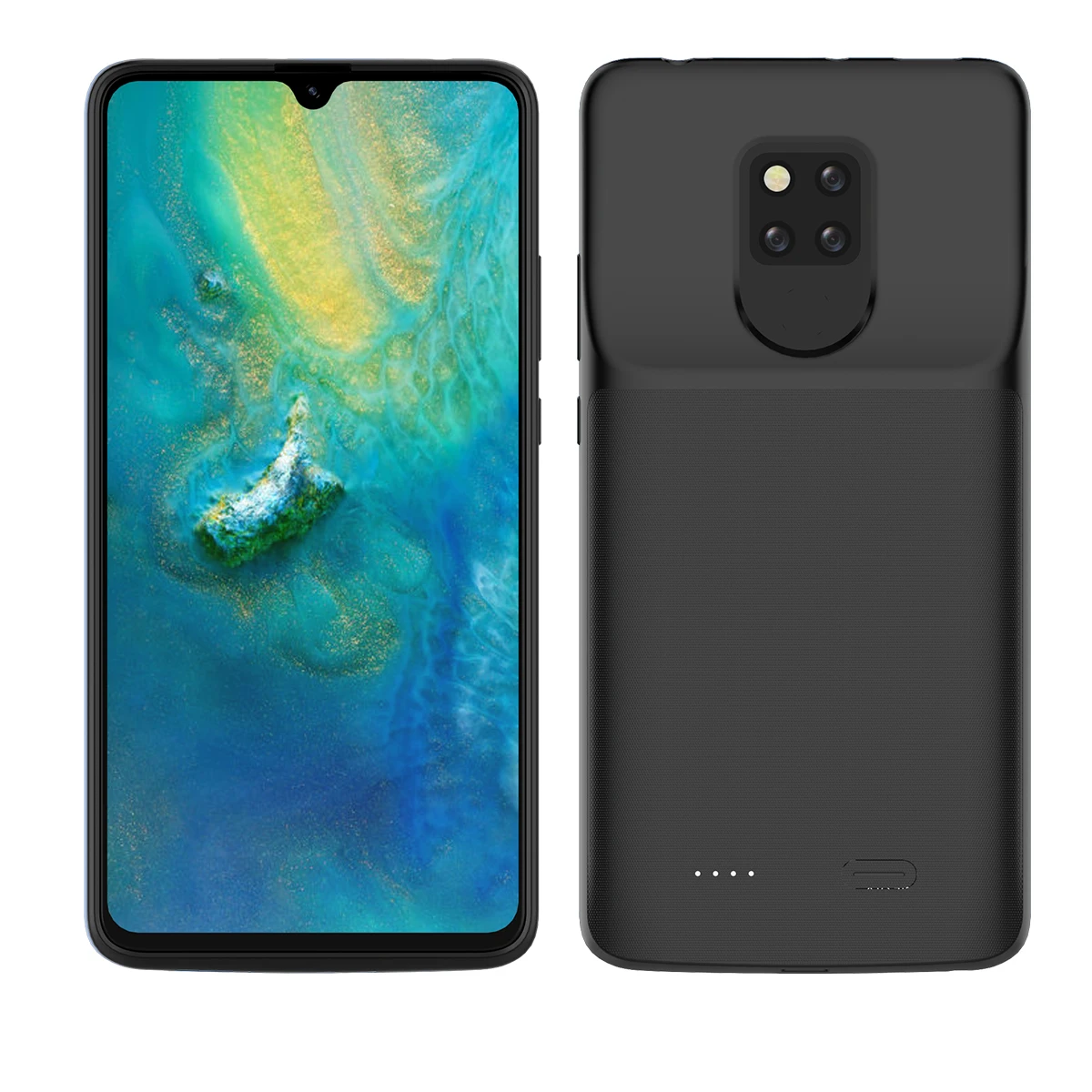 6000 мА-ч для huawei Коврики 20 X Коврики 20X5G Батарея Зарядное устройство чехол расширенное резервирование Мощность Защитный матовый чехол 20X5G Батарея чехол