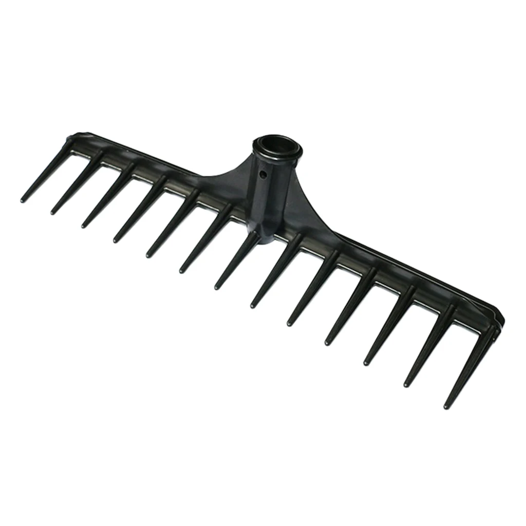 Standard Plastic Rake Head 14x3'' for Golf Sand Bunker Trap Course Garden ToolsGolf Training