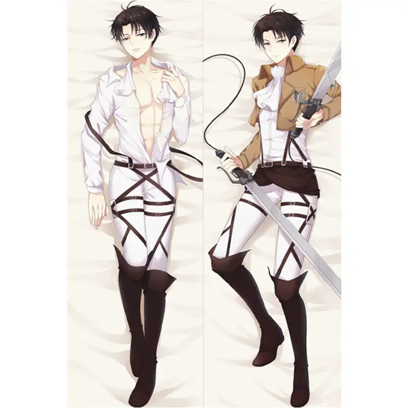Чехол с рисунком из аниме атака на кожу Mikasa Levi Ackerman объемный двусторонний чехол