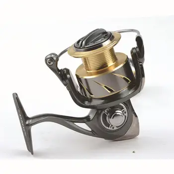 

Full Metal Spinning Reel 11+1BB 5.2:1 Spinning Fishing Wheel Metal Wire Line Spool Cup Handle Rocker Arm Trolling Reel 800-5000