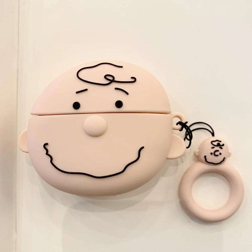 Charlie Чехол для наушников airpods 3 с милым медвежонком из мультфильма "Charlie" для Airpods Pro, bluetooth-гарнитура, силиконовый чехол для наушников - Цвет: Charlie