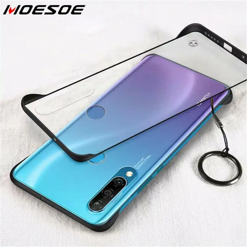Прозрачный безрамный чехол для Huawei P30 P20 Lite Mate 20 Pro Nova 5 5i Honor 9x20 Y9 Y7 pro P Smart Plus 2019