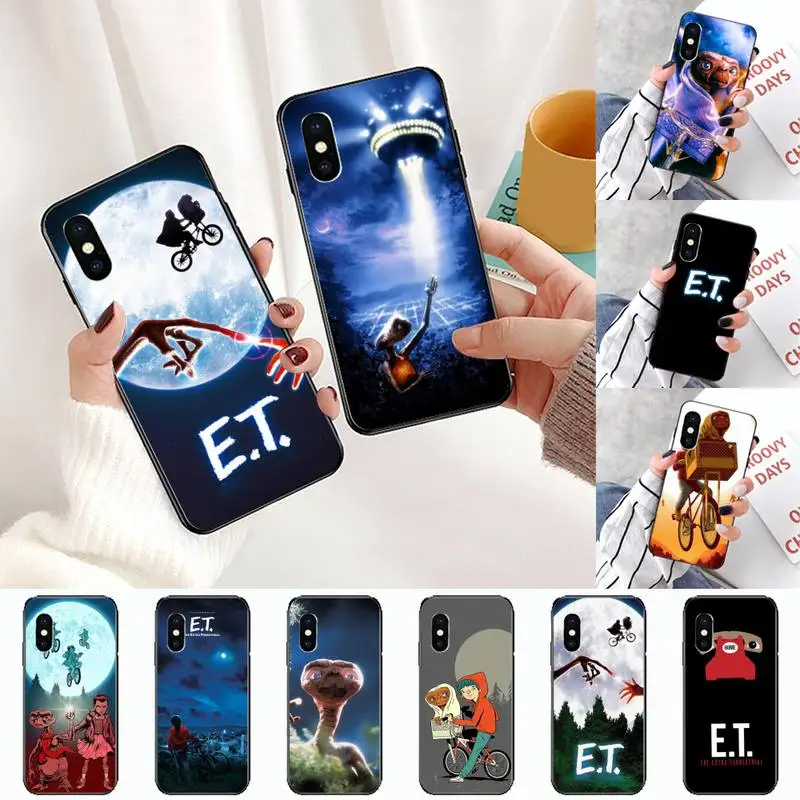 

E.T. The Extra-Terrestrial Movie Phone Case for iPhone 11 12 pro MINI XS MAX 8 7 6 6S Plus X 5S SE 2020 XR