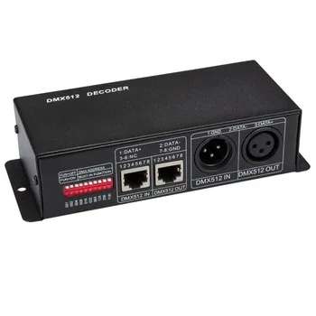 

DMX CONTROLLER for LED strips-4 CHANNELS LEDC09