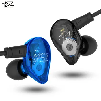 

KZ ED16 Earphone 2BA+1DD Armature &Dynamic Hybrid Headset Earphone HiFi Heavy bass Sport Earbuds With 2 pin Cable KZ ZS10 BA10