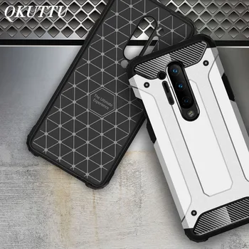 

2 IN 1 Armor Phone Case for OnePlus 8 Pro Cover PC+Soft TPU Back Case for One Plus 8 Pro Accessories Oneplus 7T Pro