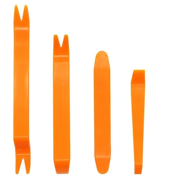 

4Pcs Portable Auto Car Radio Panel Door Clip Panel Trim Dash Audio Removal Installer Pry Kit Repair Tool Pry Tool Hand Tools