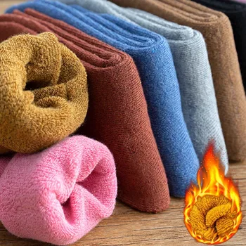 

Hot Sale 5Pair/Set Women Winter Thicken Floor Socks Warm Snow Socks Sleeping Socks High Quality SeamlessTerry Socks