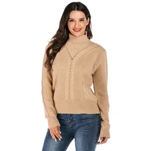 ##Special Price 2019 autumn and winter turtleleneck new sweater women's basic Women's sweater casual solid color half-neck sweater sweater top ##Special Price 2019 autumn and winter turtleleneck new sweater women's basic Women's sweater casual solid color half-neck sweater sweater top