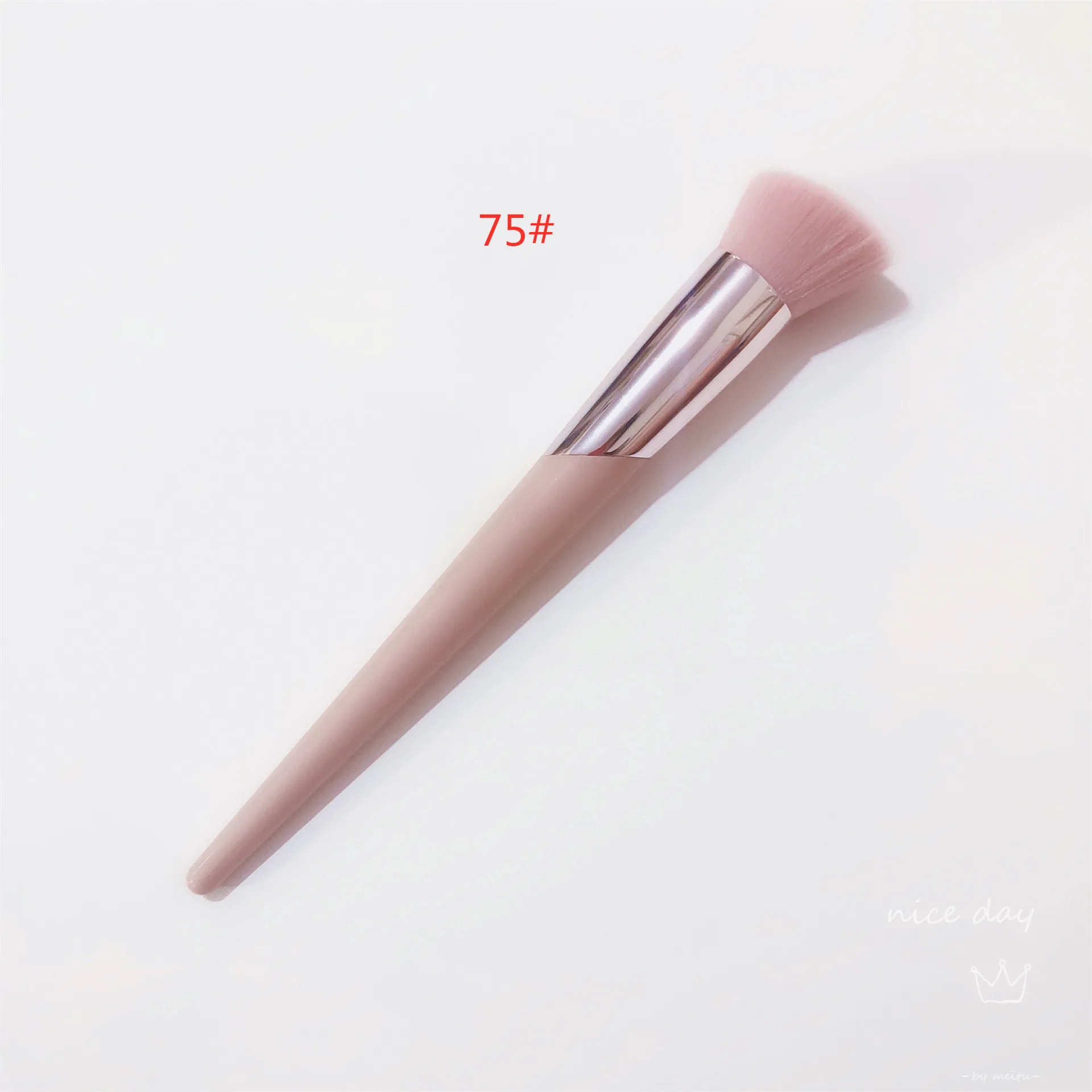 

New Pattern Pink girl Fashion Full Coverage Kabuki Concealer Brush eye Shadow Brush Cosmetic Brush Beauty Tools Fiber Wool