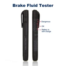 Автомобильный тестер тормозной жидкости, диагностические инструменты для автомобиля, 5 светодиодов, черный дисплей, инструменты для тестирования тормозной жидкости, аксессуары для обслуживания автомобиля