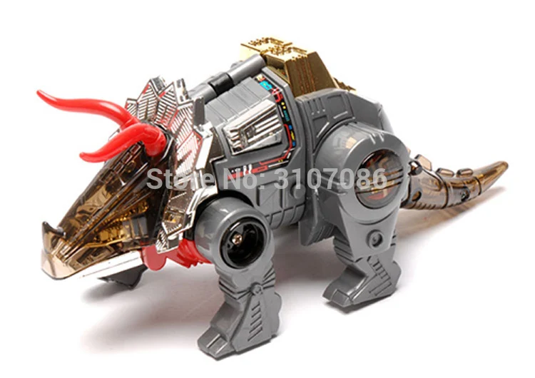 New arrive Transformers G1 Reissue Dinobots SLUDGE Clear Ver Gift Toys