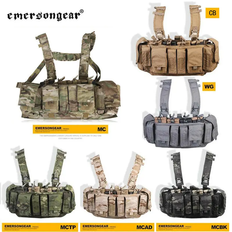 EMERSON MF Style 500D нейлоновый Молл Камуфляжный жилет тактический нагрудный
