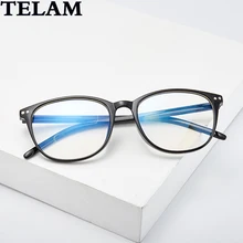 Модные компьютерные очки анти-синий свет Ретро квадратная рамка мужские и женские модные стильные оптические очки