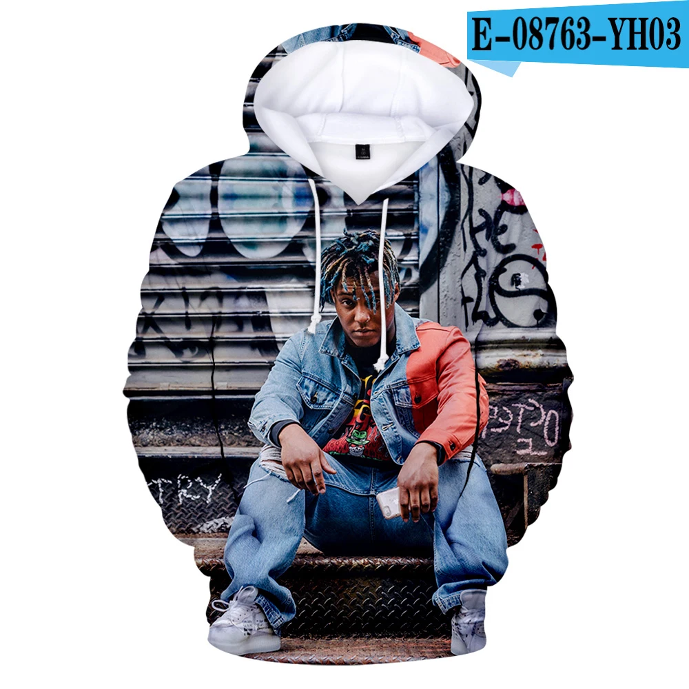 Толстовки с капюшоном My love Juice Wrld для мужчин и женщин Классическая толстовка