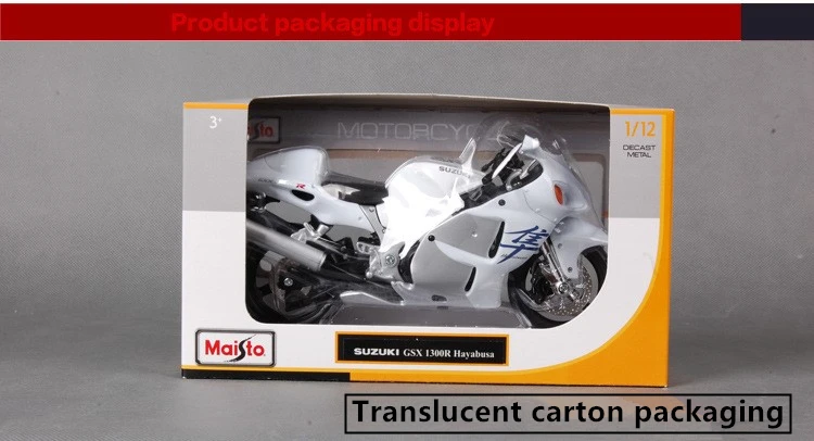Maisto 1:12 Suzuki GSXR600 скремблер моделирование сплав мотокросса серии авторизованный игрушечный мотоцикл автомобиль Коллекционирование подарки