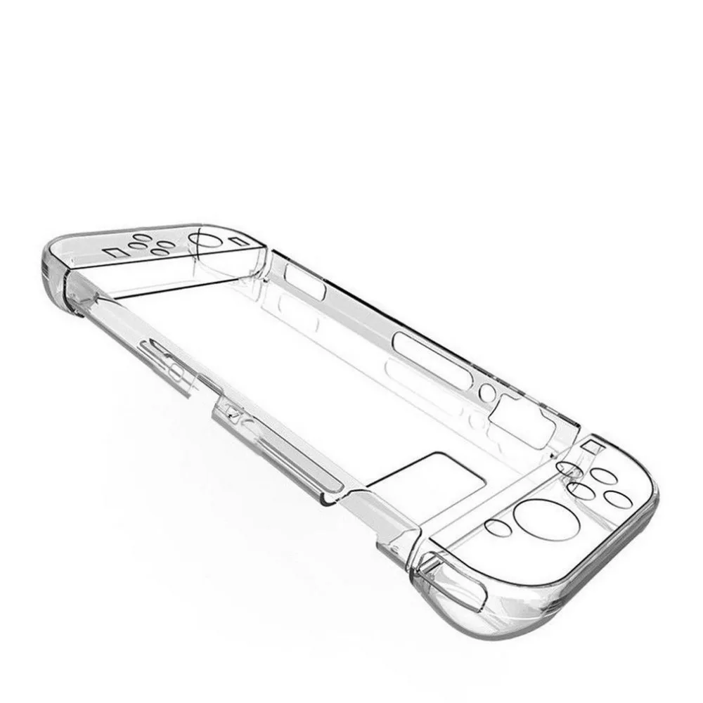 Жесткий защитный чехол из поликарбоната для kingd Switch NS NX чехол прозрачный Кристальный корпус консоль контроллер аксессуары с подставкой Чехол s