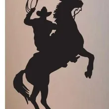 Ковбойские мальчик поколение внешней торговли производителей Европы и Америки Стикеры с пословицами на стену английский настраиваемый C01