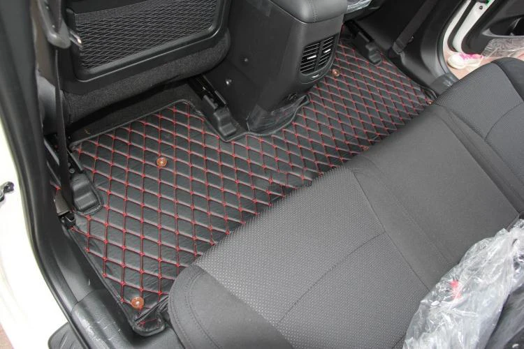Кожаные автомобильные коврики для kia rondo carens 2008 2009 2010 2011 2012 2013 аксессуары