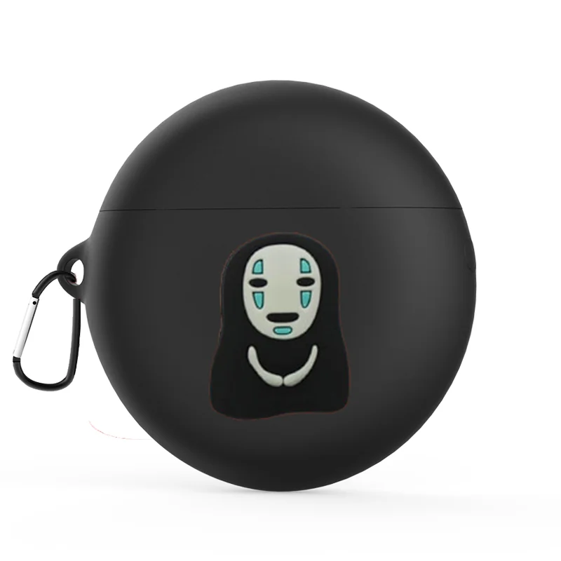 Black 9 AKBNSTED милый мультфильм шаблон силиконовый защитный чехол для huawei Freebuds 3 беспроводной Bluetooth наушники Замена чехол - Цвет: Black 9