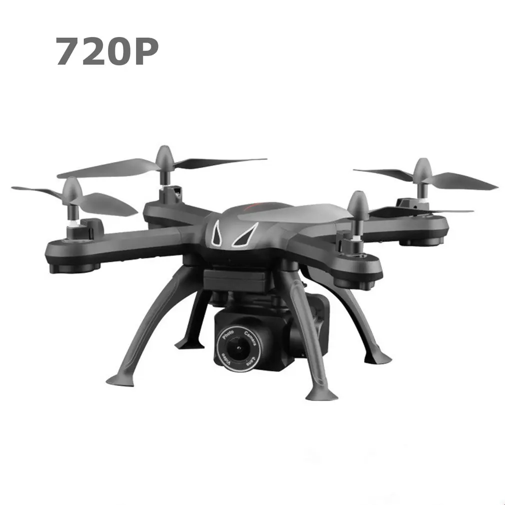 Drone X6S HD camera 480p / 720p / 1080p quadcopter fpv drone one-button return flight hover RC helicopter VS XY4 VS E58 - Цвет: 720P Wifi black