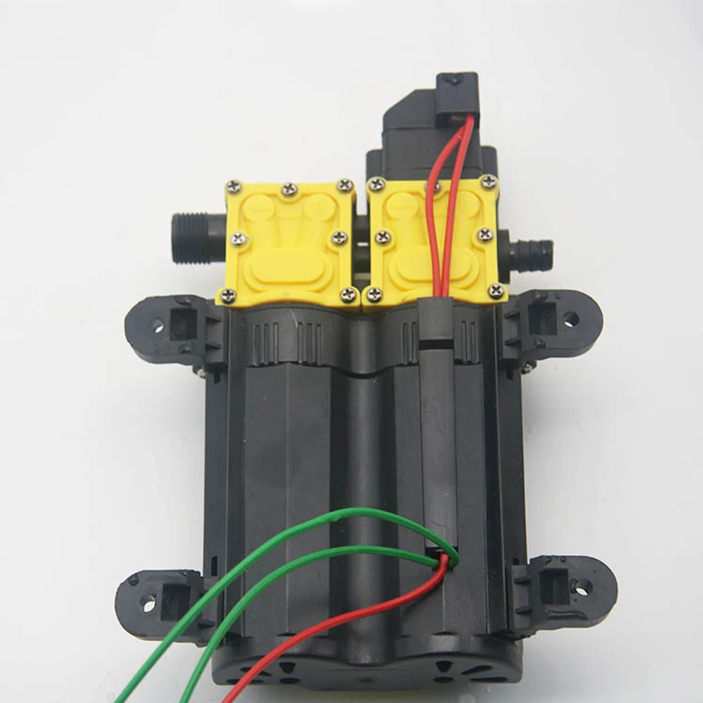 

Hot 12V DC High Pressure Intelligent Agricultural Electric Water Pump Water Sprayer Stainless Steel Dual Core Power Plants
