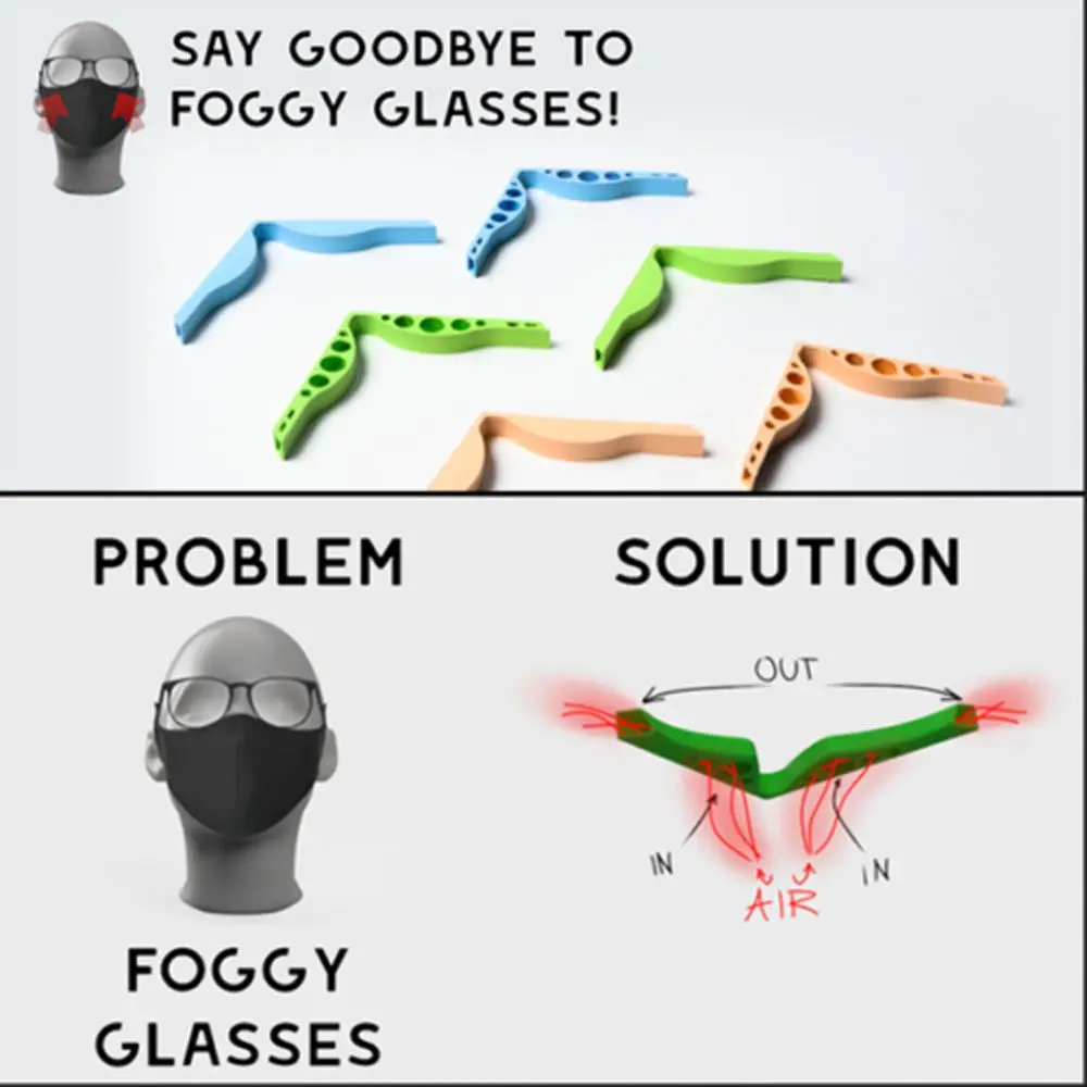 Anti-fog Nose Strips