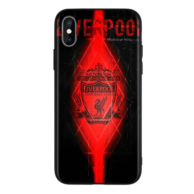 Популярный черный чехол Liverpool Club для Apple iPhone 11 Pro XR 7 8 6 6S Plus X XS MAX 5 5S SE Мягкий силиконовый чехол из ТПУ для телефона - Цвет: BD277-4