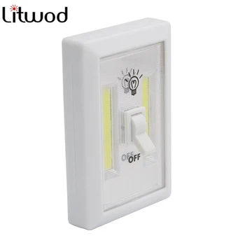 

Z40 Litwod 4W COB LED lamp plastic wall light LED wall lamp bedside room bedroom wall lamps art reading light emergency light