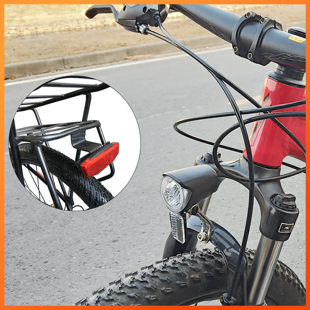 Electric Bicycle Front Light and Tail Light Suitable for 6-60V Voltage