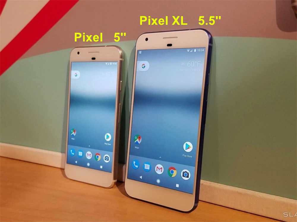 Google Pixel, 5,0 дюймов, четырехъядерный процессор, одна SIM, 4G LTE ...
