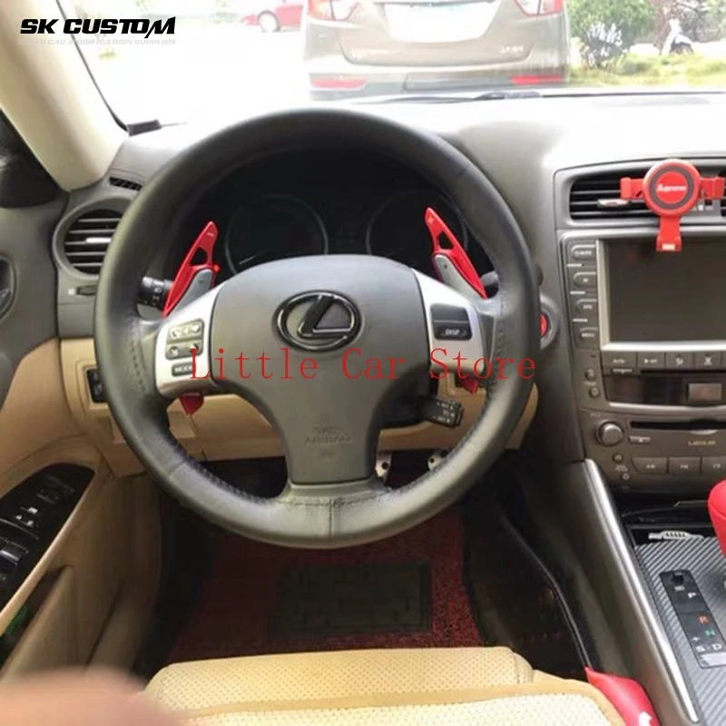 Steering Wheel Paddle Shifter Extension Lexus IS IS250 300 350 2006-12 Carbon Fiber Shift Paddle