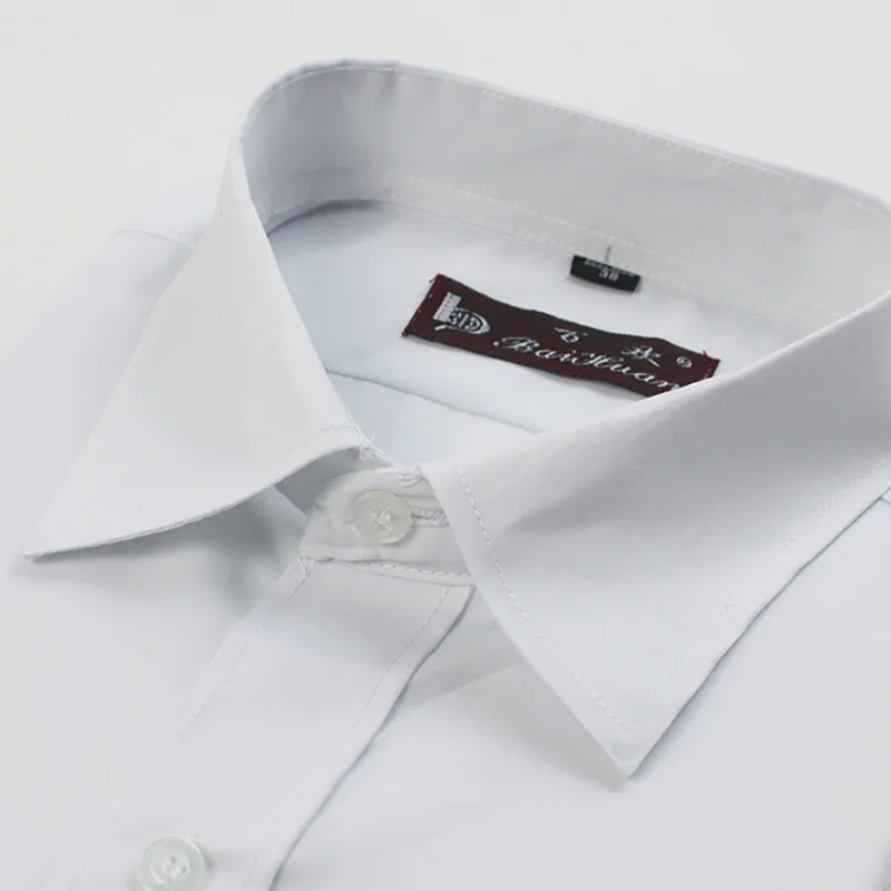 Men Short Sleeve Shirt 2019 New Spring Autumn Fashion V Neck Solid Buttons Casual Breatnable Business 2