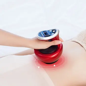 

LCD Electric Scraping Instrument Five Lines Of Meridians Dredging Instrument Lymphatic Detoxification Massager