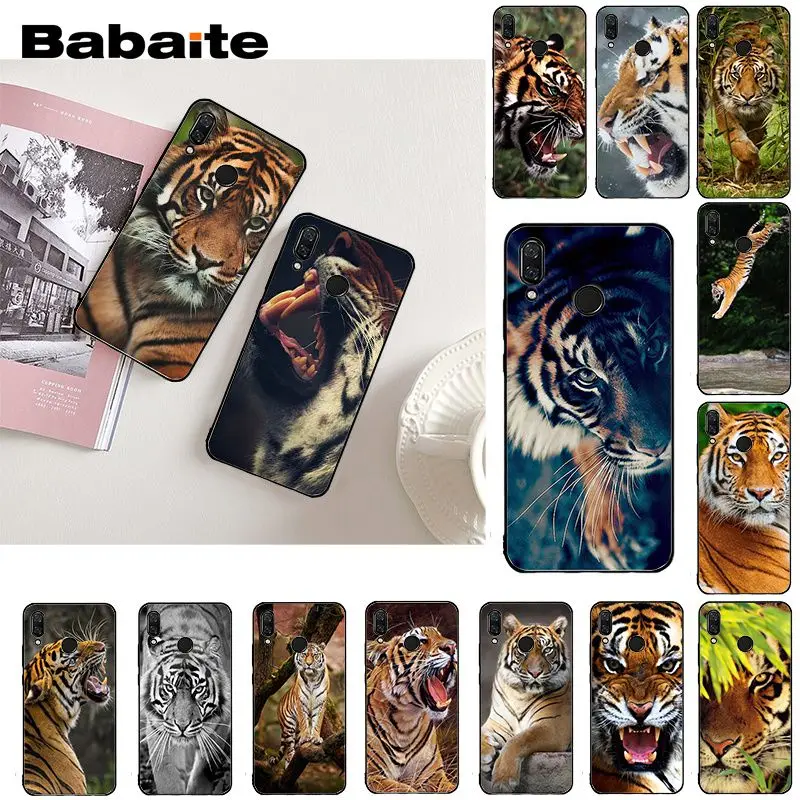Чехол для телефона Babaite с изображением животных и Тигра Xiaomi Redmi8 4X 6A 9 7A 5 5Plus Note8T 7 5A 8