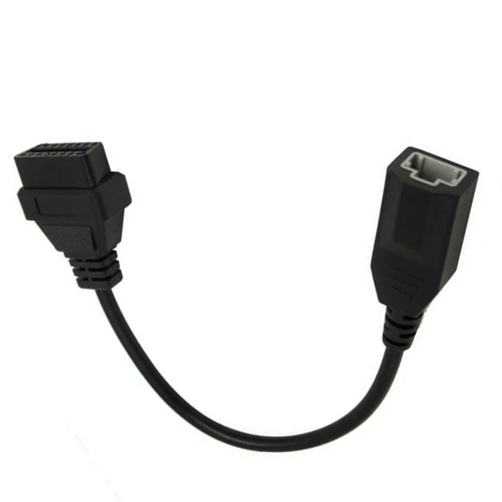 1 шт. Автомобильный Кабель-адаптер OBD Женская соединительная линия OBD2 16Pin адаптер для Honda 3 Pin диагностический кабель Высокое качество