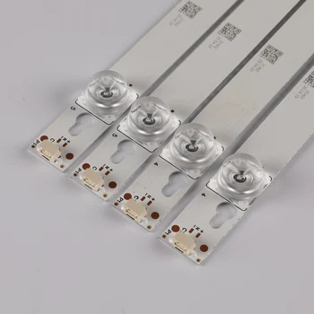 

1set=8pcs(4A+4B)LED Backlight Strips (8) PCS for TCL 55d2900 4C-LB5504-HR / 4C-LB5505-HR 55S405LEAA 55S405TKAA