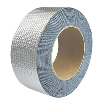 

Magical Repair Tape Waterproof Tape Butyl Rubber Aluminium Foil Tape for Roof Pipe Repair Stop Leak Sticker