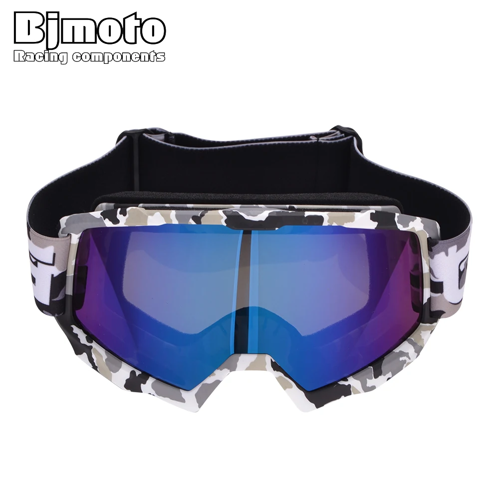 BJMOTO Oculos Motocross Goggles Ski Snow Skate Goggle Helmet Mask Eyewears Sun Glasses For Motorcycle Dirt Bike ATV