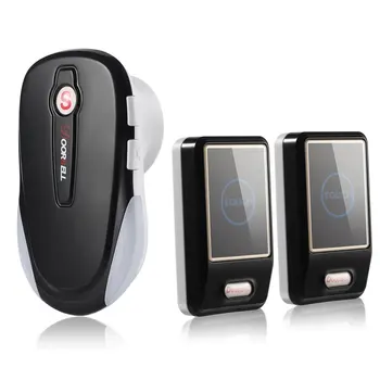 

Wireless Digital Doorbell Energy Saving one Touch Sensor Button Ultra-long Distance Control Optional Waterproof Transmitter #EU