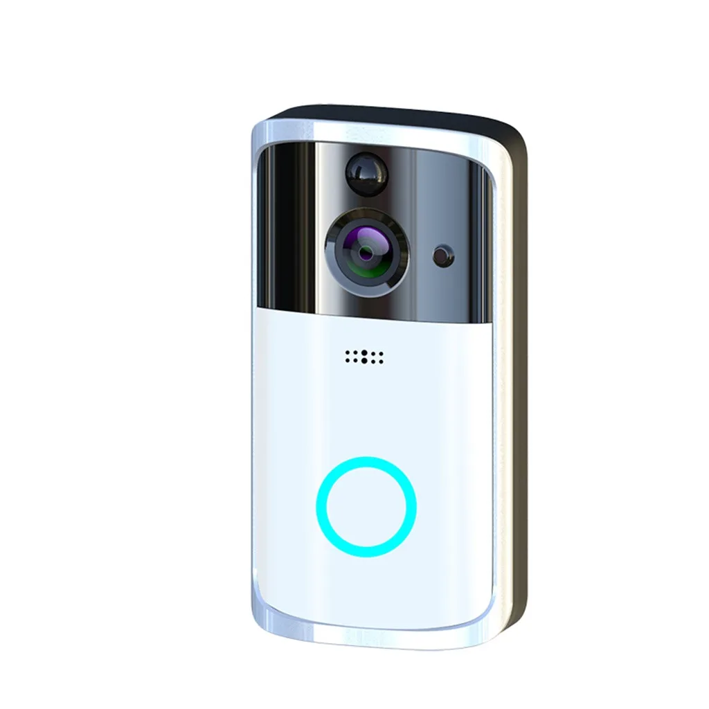 Умный беспроводной визуальный умный дверной звонок HD Домашний домофон с Wi Fi