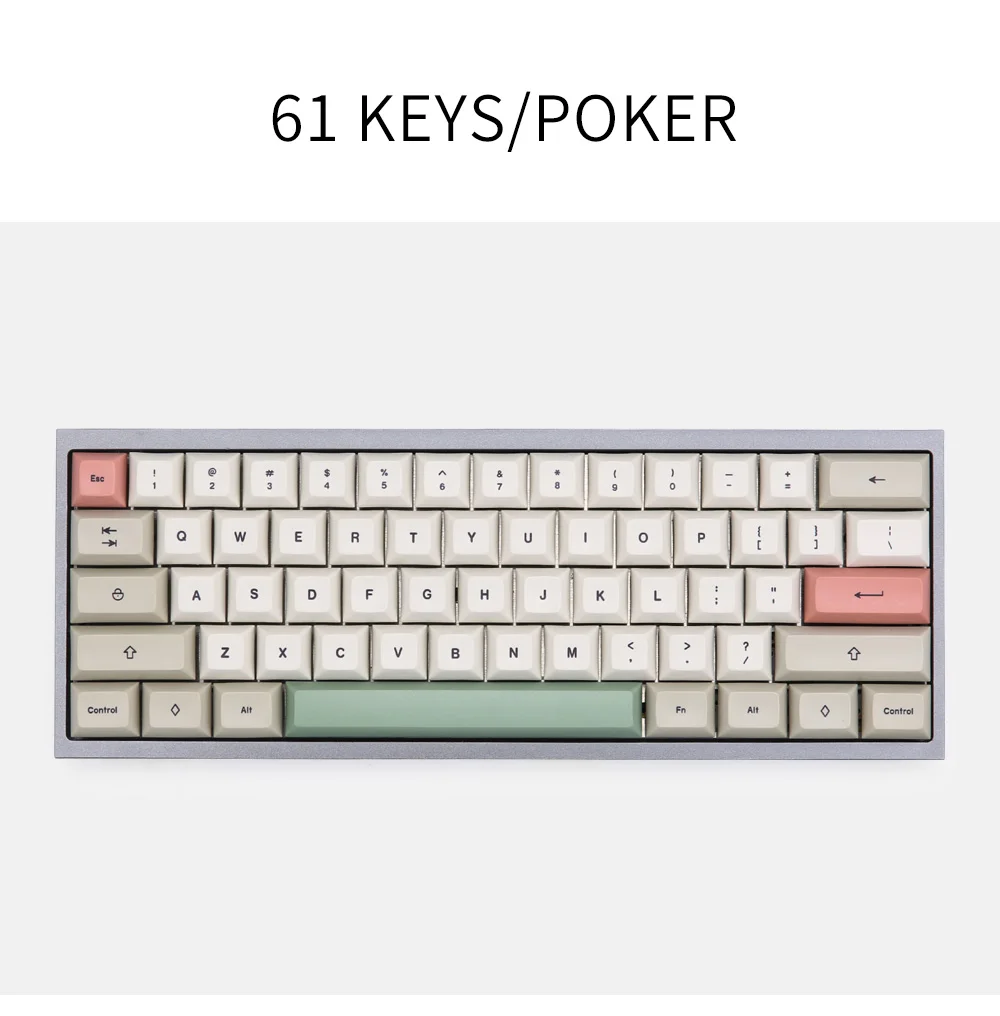 DSA 9009 keycaps краситель-подкровать набор может соответствовать TADA68 GK64 GH60 mx механическая клавиатура