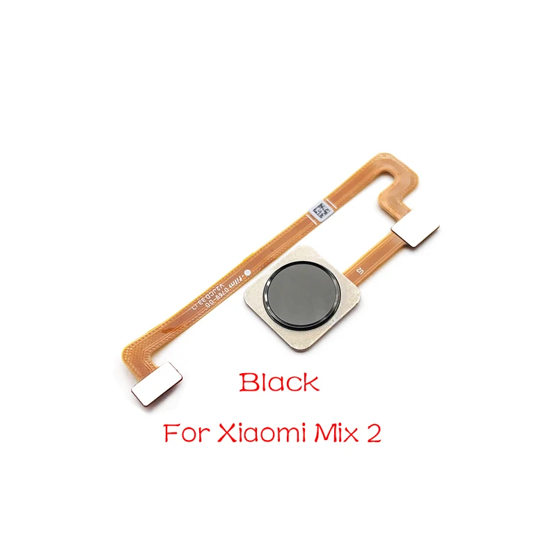 Mix 2 Black Считыватель отпечатков пальцев для Xiaomi mi Max 2 3/mi x 3 mi x2 2S mi x2S mi x3 считыватель сенсор Главная кнопка гибкий кабель - Цвет: Mix 2 Black