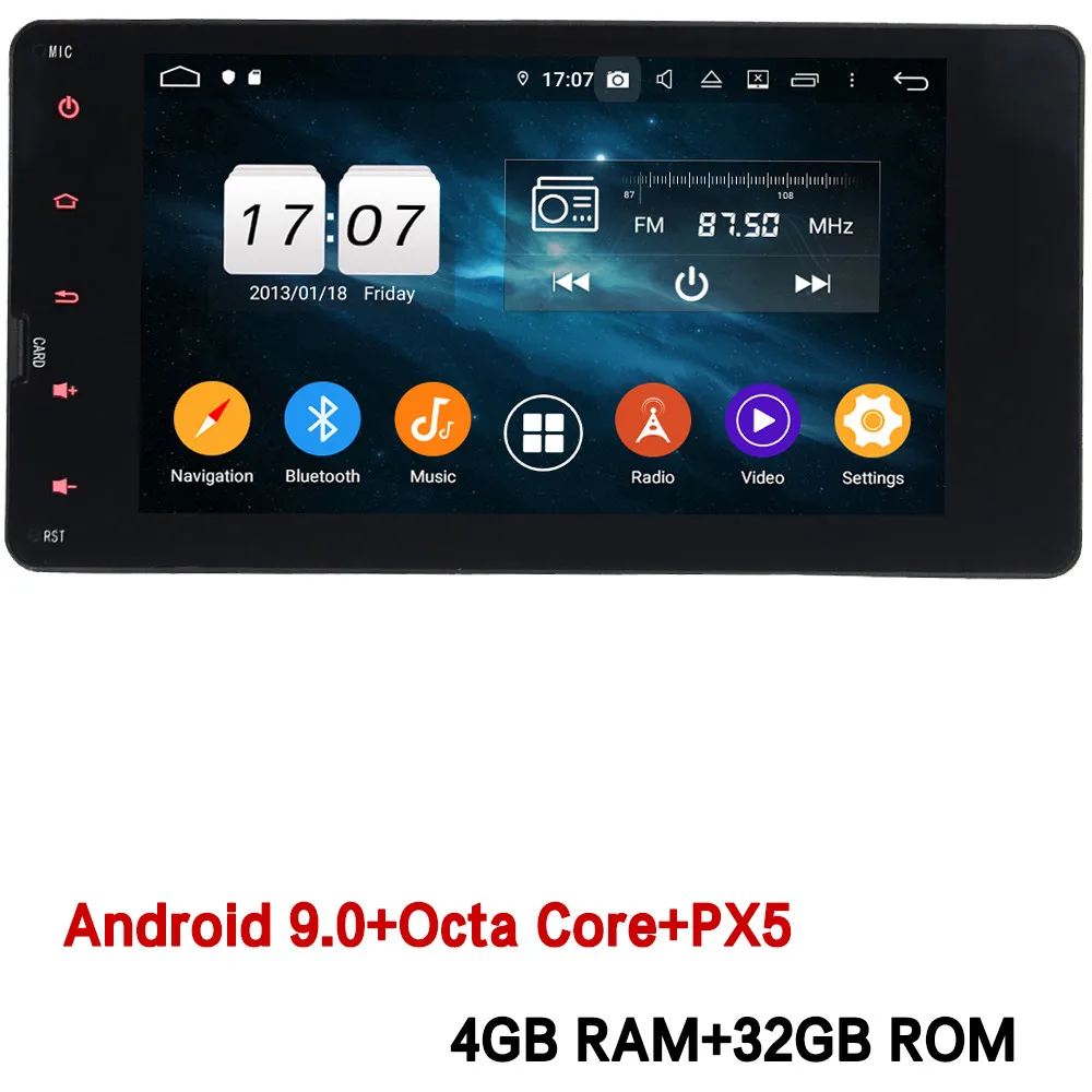 4GB RAM x 32GB ROM Klyde 4G Android 9 Восьмиядерный 4 Гб ОЗУ 64 Гб ПЗУ DSP BT автомобильный DVD мультимедийный плеер для Mitsubishi Outlander, Lancer-X ASX RVR Pajero - Цвет: 4GB RAM x 32GB ROM