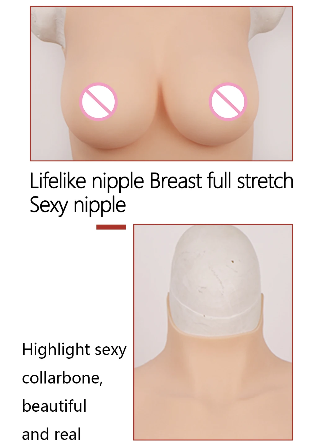 D cup Food grade silicone lifelike breast forms crossdresser cosplay fake boobs Artificial realistic breast for woman mastectomy (4)