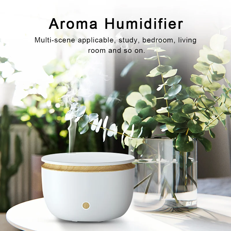 

Newest 500ML Aroma Humidifier Essential Oil Diffuser Aromatherapy Electric Ultrasonic Humidifier Fogger Electric Aroma Diffuser