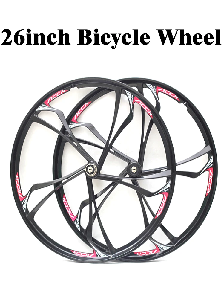 Accrue Magnesium Alloy Wheels 26 Inch Cassette Disc Mountain Bike Wheel