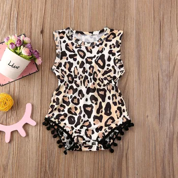 

Newborn Baby Girl Sleeveless Romper Bodysuit Jumpsuit Outfits Sunsuit Clothes